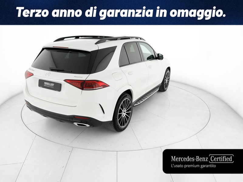 Mercedes GLE gle 300 d mhev premium 4matic auto ibrido bianco