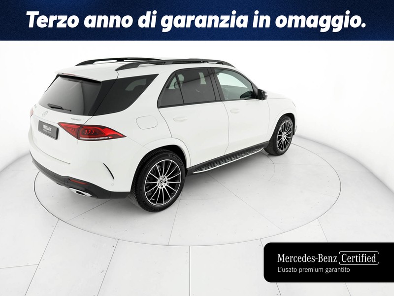 Mercedes GLE gle 300 d mhev premium 4matic auto ibrido bianco