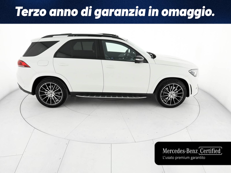 Mercedes GLE gle 300 d mhev premium 4matic auto ibrido bianco