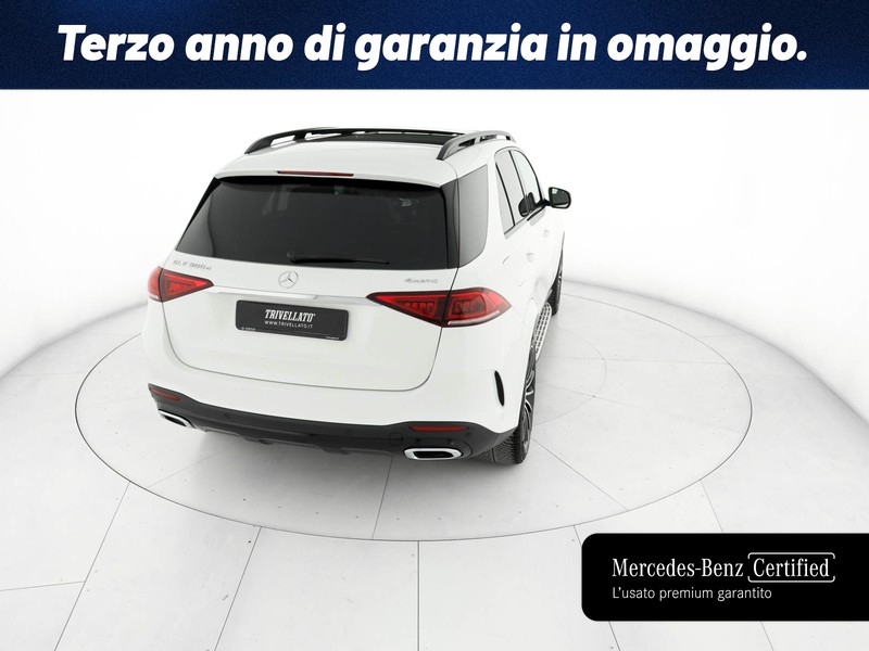 Mercedes GLE gle 300 d mhev premium 4matic auto ibrido bianco