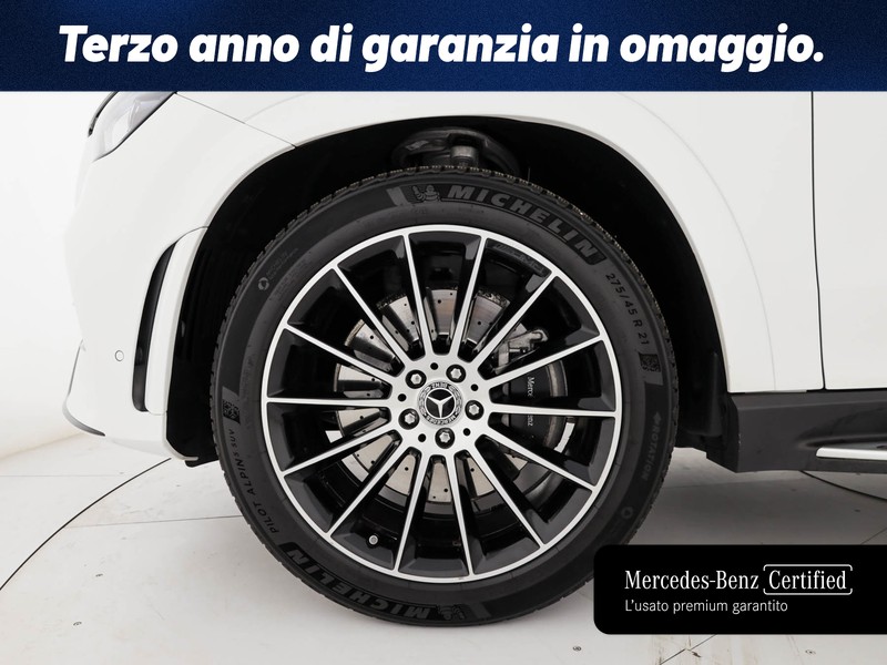 Mercedes GLE gle 300 d mhev premium 4matic auto ibrido bianco