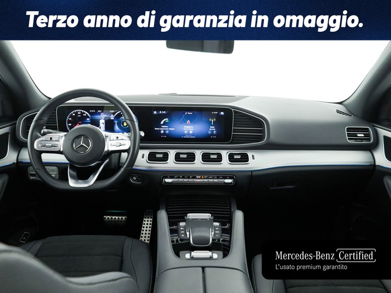 Mercedes GLE gle 300 d mhev premium 4matic auto ibrido bianco