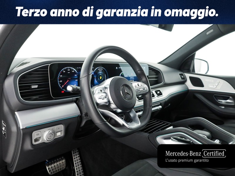 Mercedes GLE gle 300 d mhev premium 4matic auto ibrido bianco