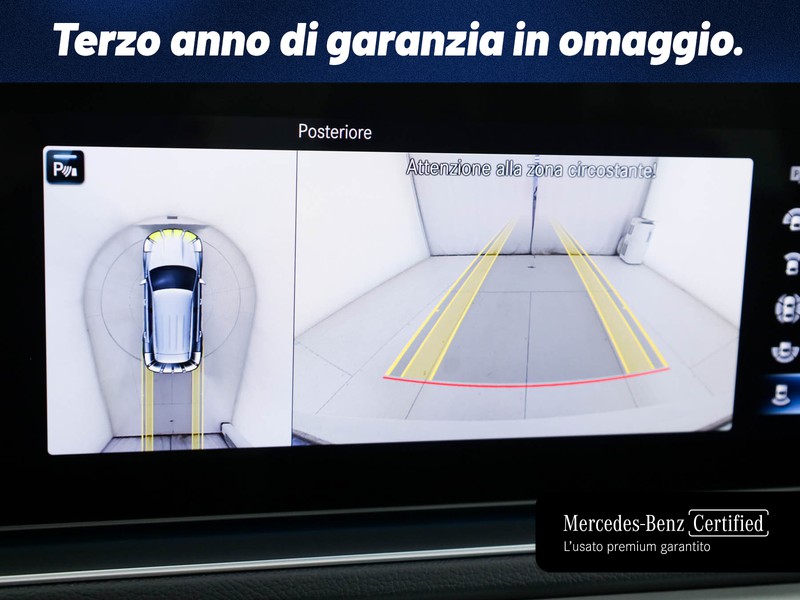 Mercedes GLE gle 300 d mhev premium 4matic auto ibrido bianco