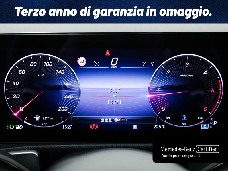 Mercedes GLB 180 d amg line advanced plus auto diesel nero