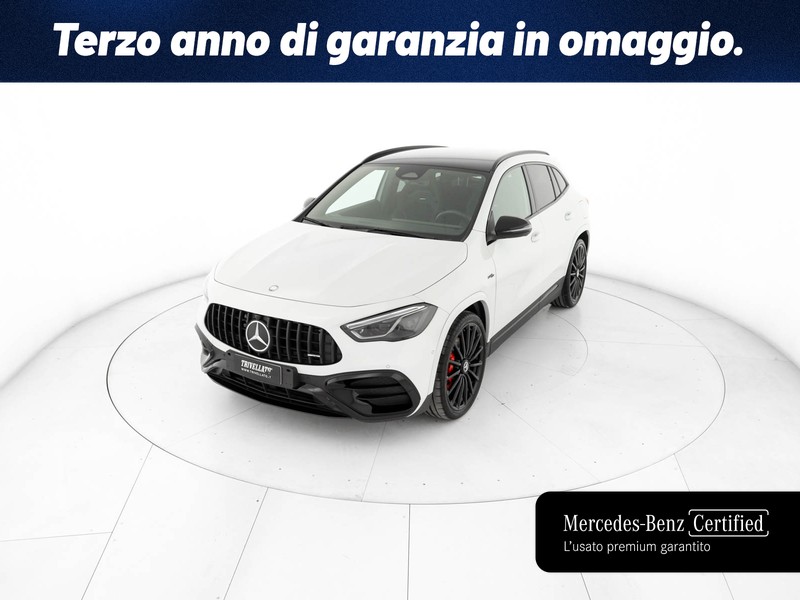 AMG GLA amg 35 amg line premium plus 4matic auto ibrido bianco