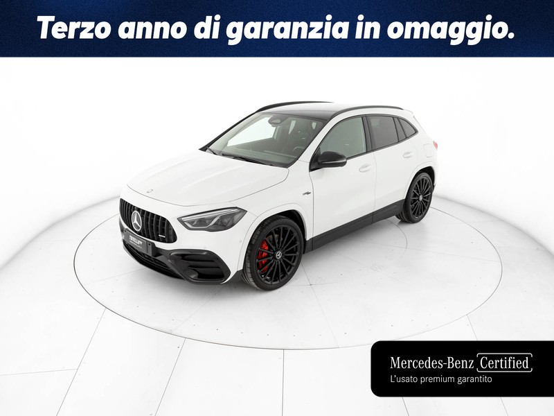 AMG GLA amg 35 amg line premium plus 4matic auto ibrido bianco