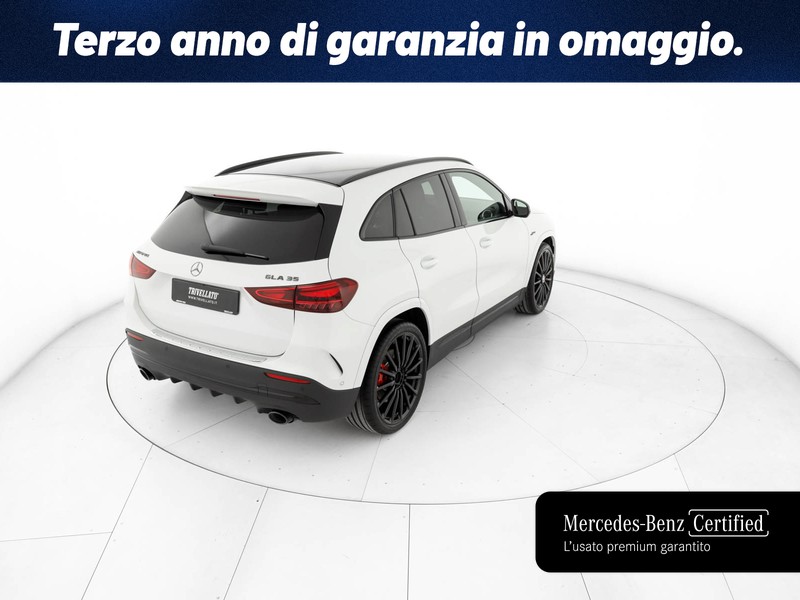 AMG GLA amg 35 amg line premium plus 4matic auto ibrido bianco