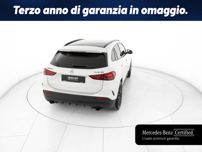 AMG GLA amg 35 amg line premium plus 4matic auto ibrido bianco