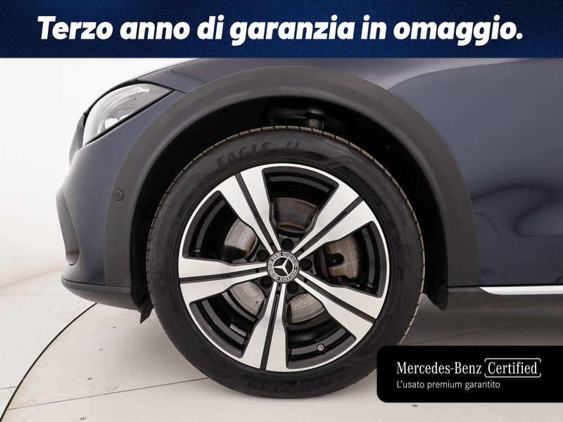 Mercedes Classe C SW sw all-terrain 220 d mhev premium plus 4matic auto ibrido blu/azzurro