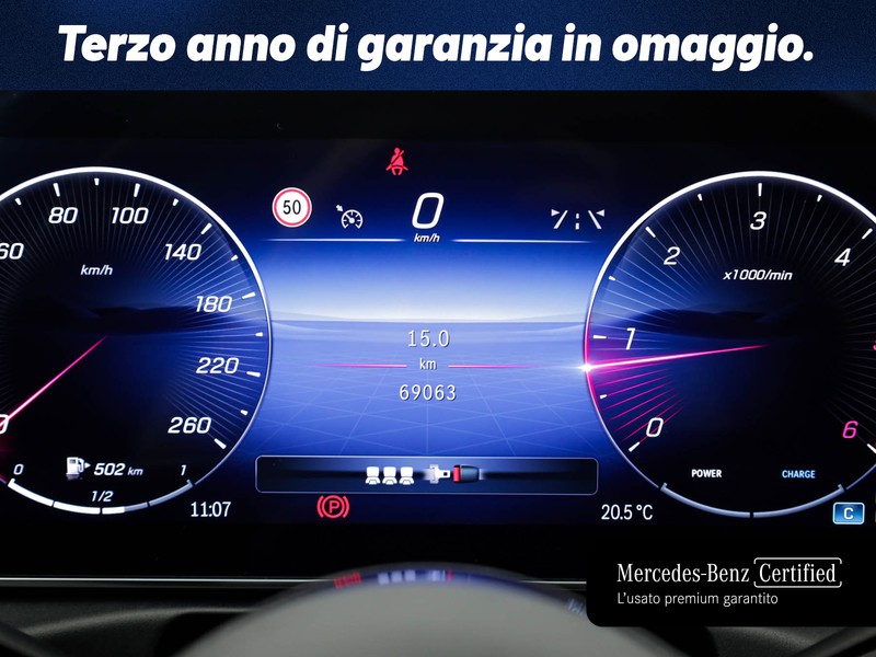 Mercedes Classe C SW sw all-terrain 220 d mhev premium plus 4matic auto ibrido blu/azzurro