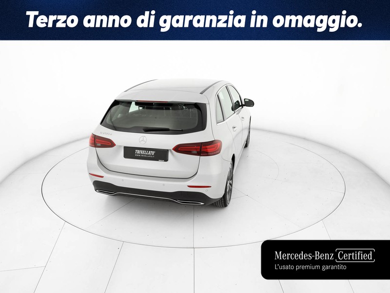Mercedes Classe B 200 d progressive advanced plus auto diesel argento