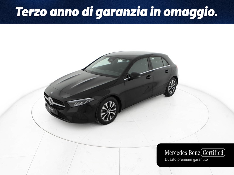 Mercedes Classe A 180 d advanced auto diesel nero