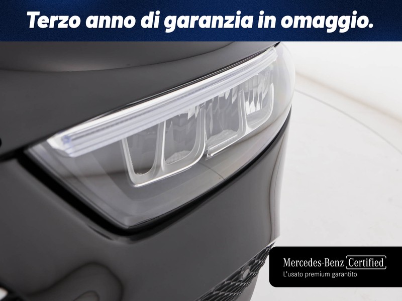 Mercedes Classe A 180 d advanced auto diesel nero