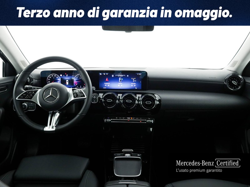 Mercedes Classe A 180 d advanced auto diesel nero