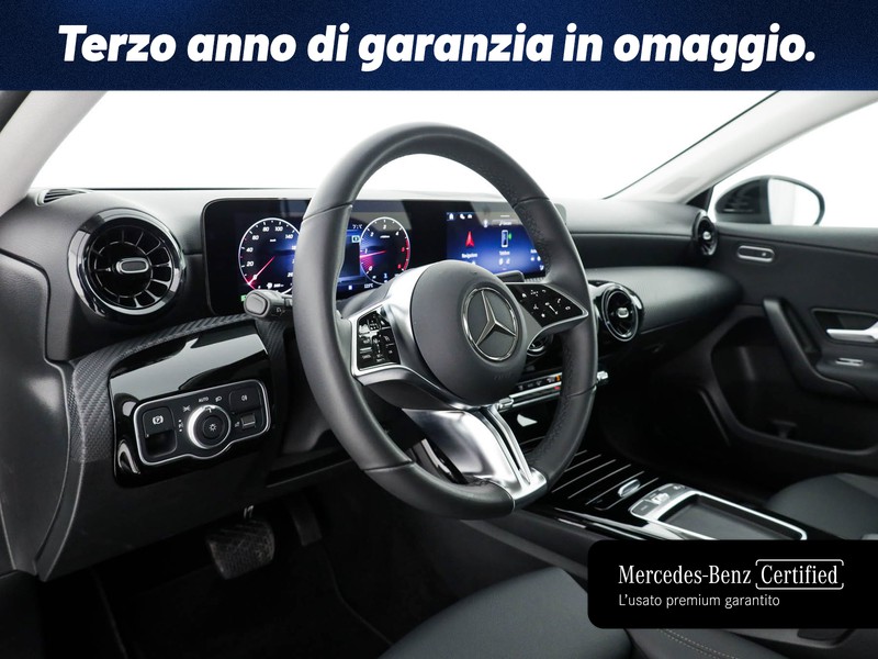 Mercedes Classe A 180 d advanced auto diesel nero