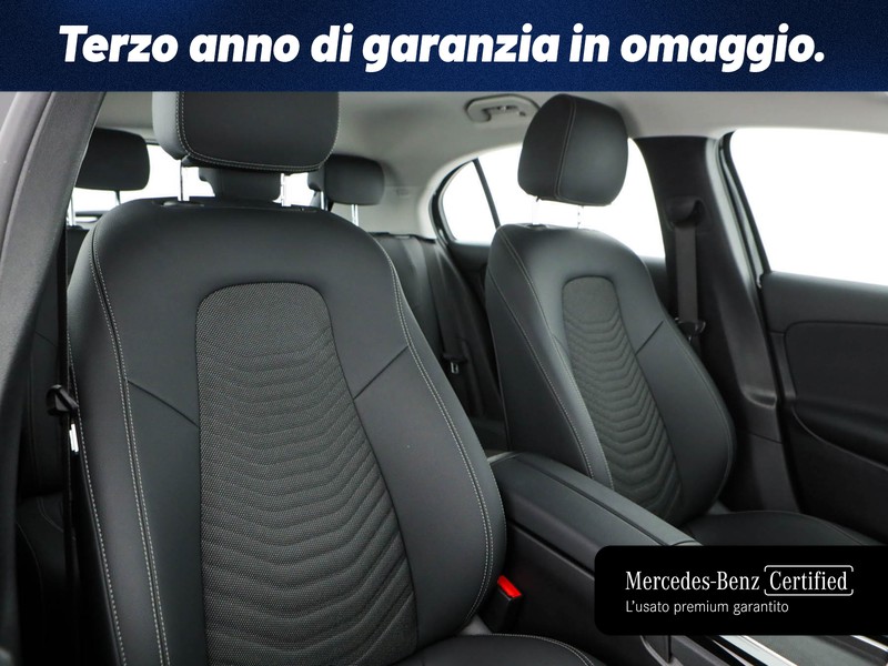 Mercedes Classe A 180 d advanced auto diesel nero