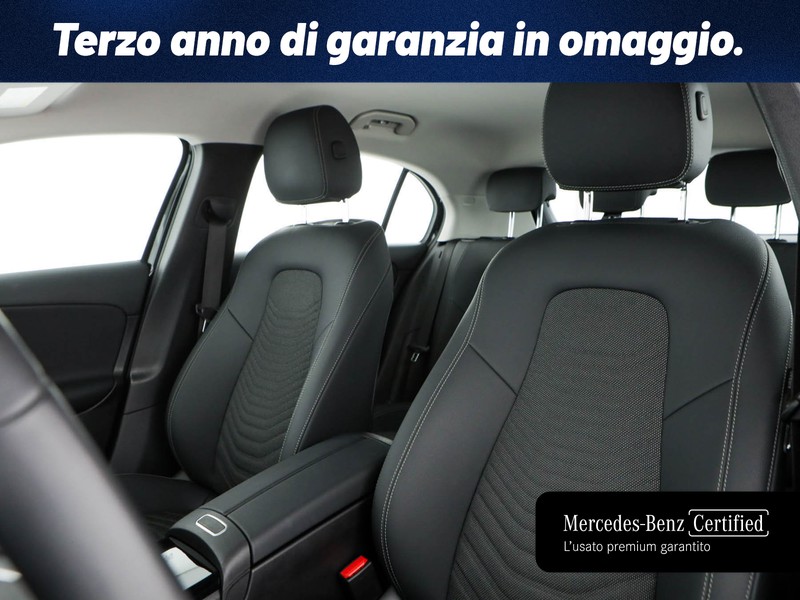 Mercedes Classe A 180 d advanced auto diesel nero