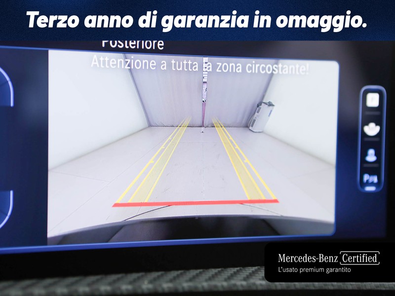 Mercedes Classe A 180 d advanced auto diesel nero
