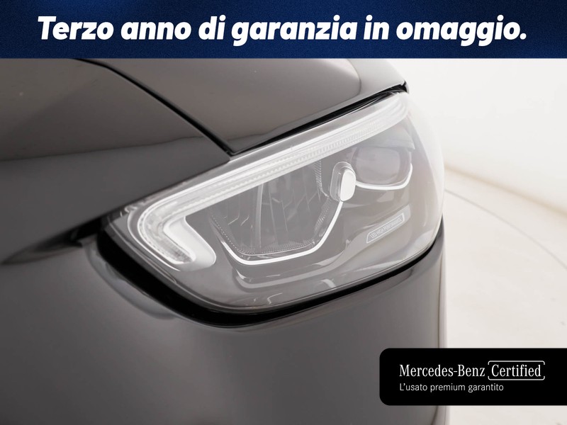 Mercedes Classe C SW sw 300 d mhev amg line advanced plus auto ibrido nero
