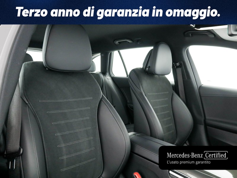 Mercedes Classe C SW sw 300 d mhev amg line advanced plus auto ibrido nero