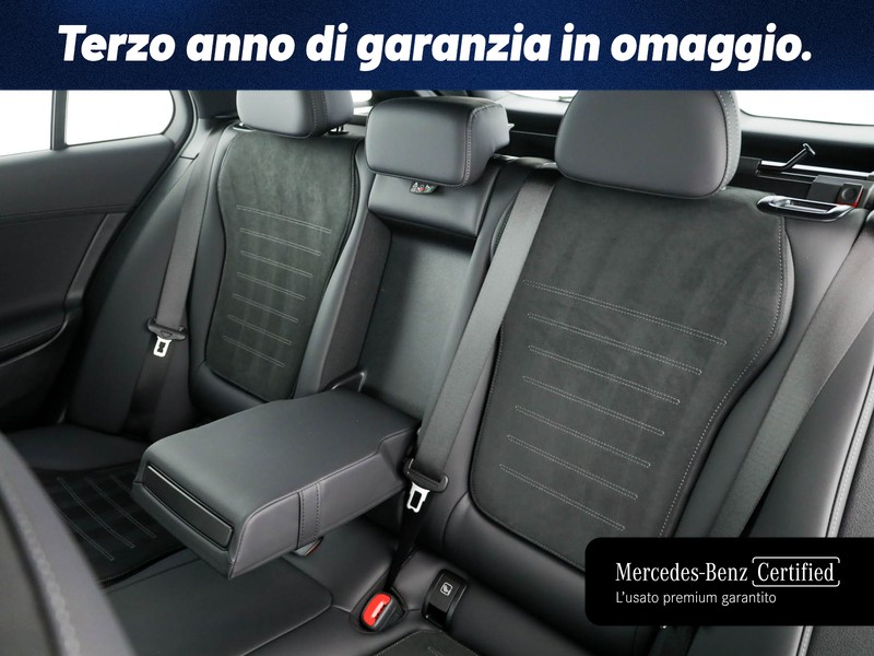 Mercedes Classe C SW sw 300 d mhev amg line advanced plus auto ibrido nero