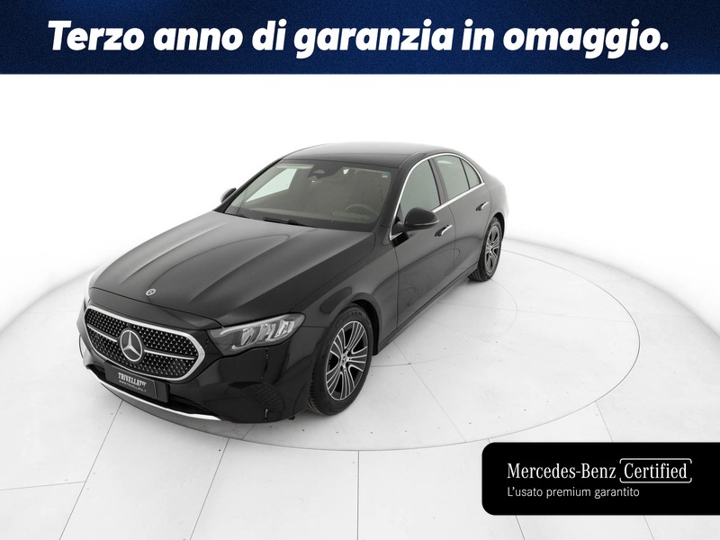 Mercedes Classe E Berlina 200 d advanced auto ibrido nero