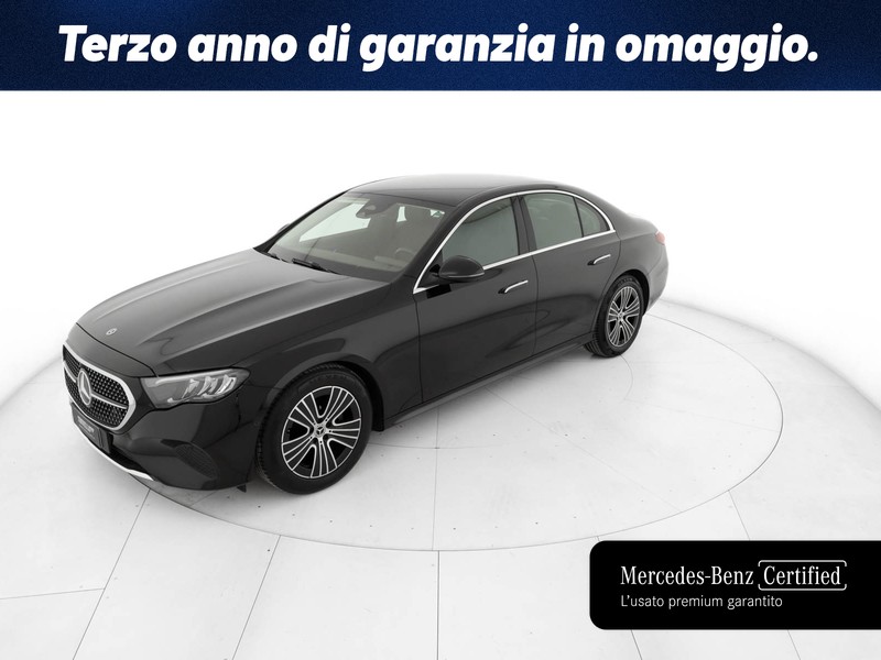 Mercedes Classe E Berlina 200 d advanced auto ibrido nero