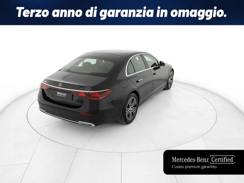 Mercedes Classe E Berlina 200 d advanced auto ibrido nero