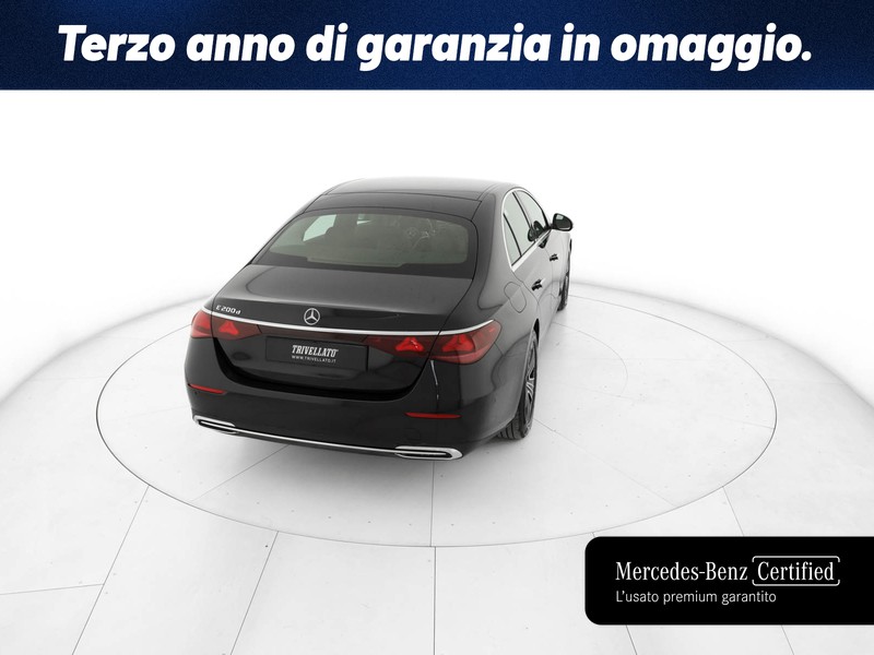 Mercedes Classe E Berlina 200 d advanced auto ibrido nero