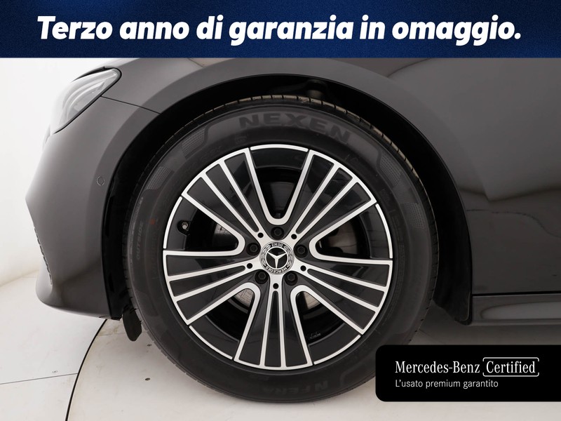 Mercedes Classe E Berlina 200 d advanced auto ibrido nero