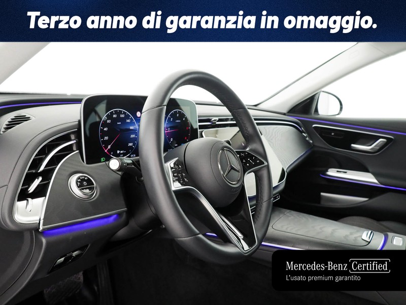 Mercedes Classe E Berlina 200 d advanced auto ibrido nero