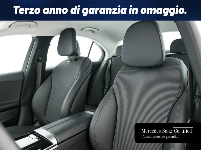 Mercedes Classe C Berlina 200 d mhev advanced auto ibrido bianco