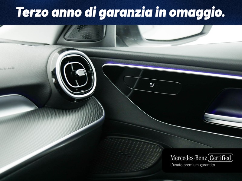 Mercedes Classe C Berlina 200 d mhev advanced auto ibrido bianco