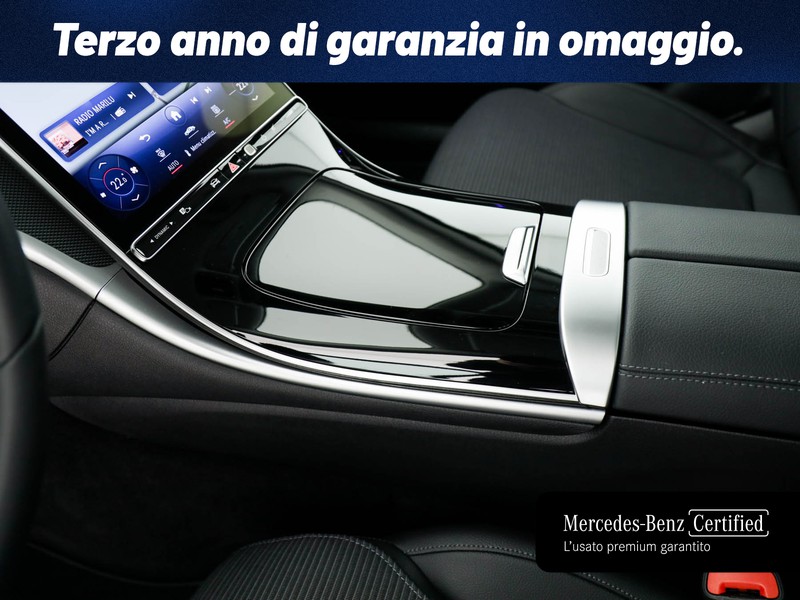 Mercedes Classe C Berlina 200 d mhev advanced auto ibrido bianco