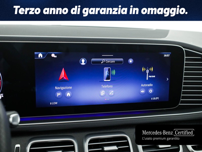 Mercedes GLE gle 300 d amg line advanced plus 4matic auto ibrido grigio