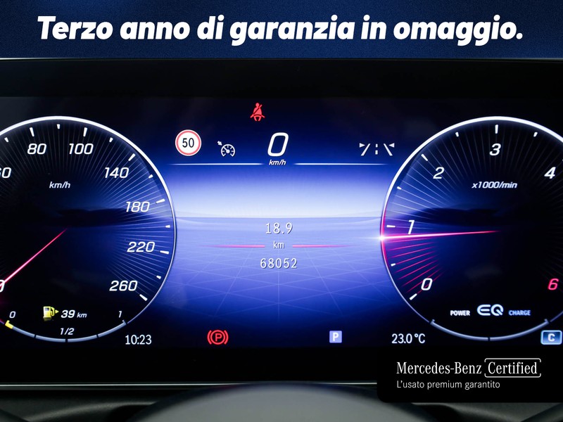 Mercedes Classe C Berlina 220 d mhev premium 4matic auto ibrido argento