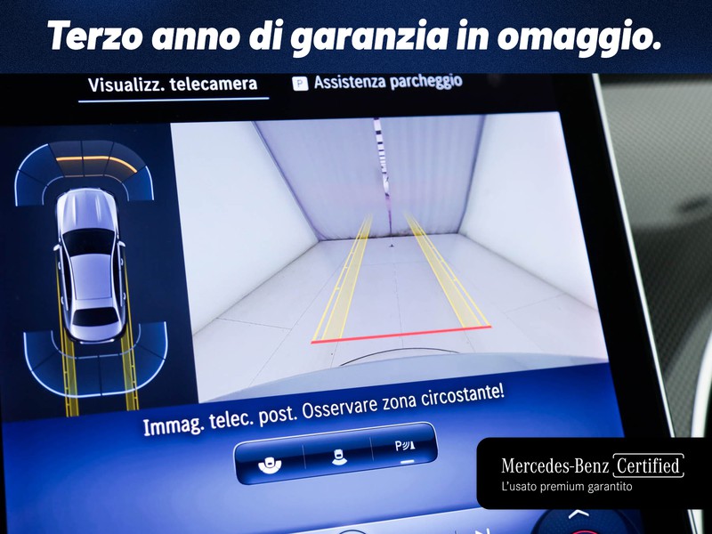 Mercedes Classe C Berlina 220 d mhev premium 4matic auto ibrido argento