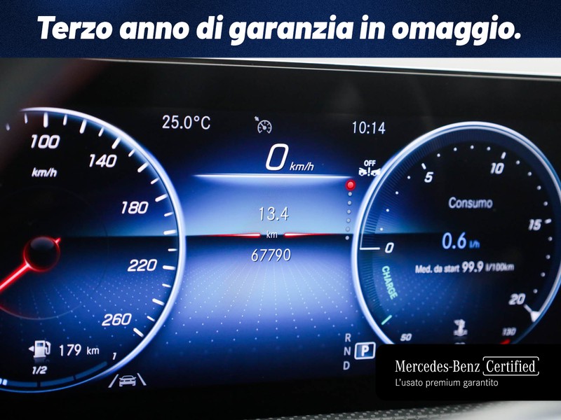 Mercedes CLA Shooting Brake  200 d premium auto diesel grigio
