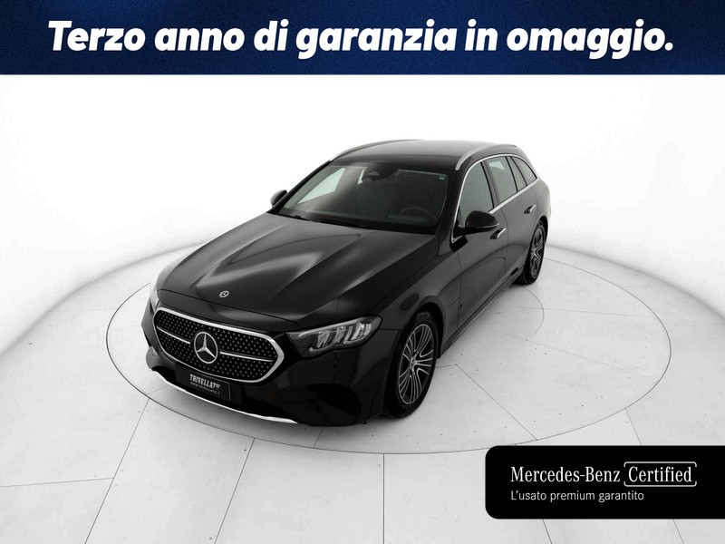 Mercedes Classe E SW sw 200 d advanced auto ibrido nero