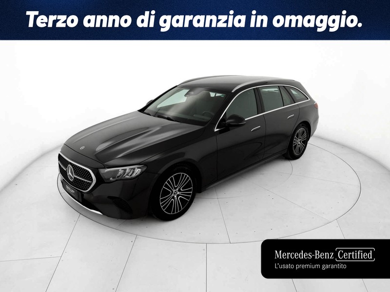 Mercedes Classe E SW sw 200 d advanced auto ibrido nero