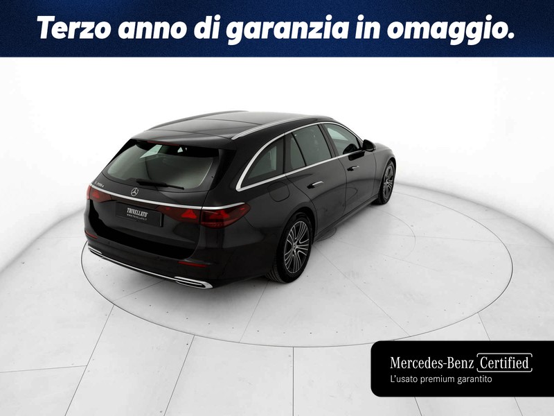 Mercedes Classe E SW sw 200 d advanced auto ibrido nero