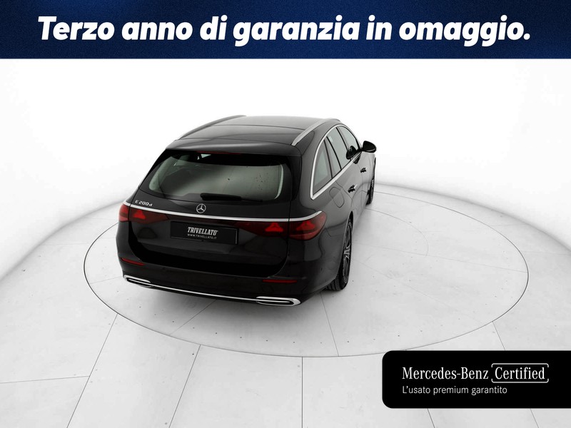 Mercedes Classe E SW sw 200 d advanced auto ibrido nero