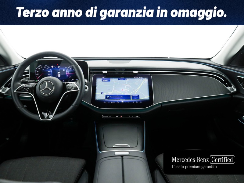Mercedes Classe E SW sw 200 d advanced auto ibrido nero