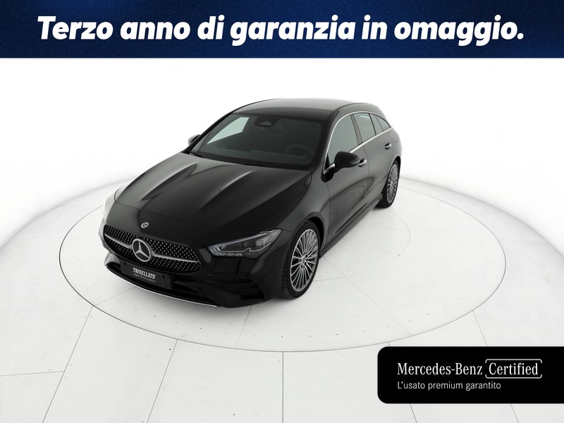 Mercedes CLA Shooting Brake  200 d amg line advanced plus auto diesel nero