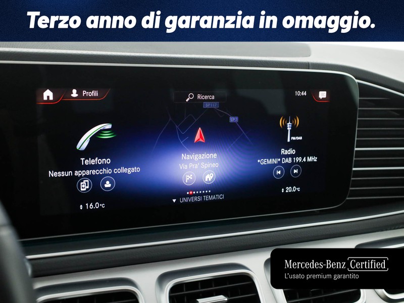 Mercedes GLE Coupè gle coupe 350 de phev (e eq-power) premium pro 4matic auto ibrido nero