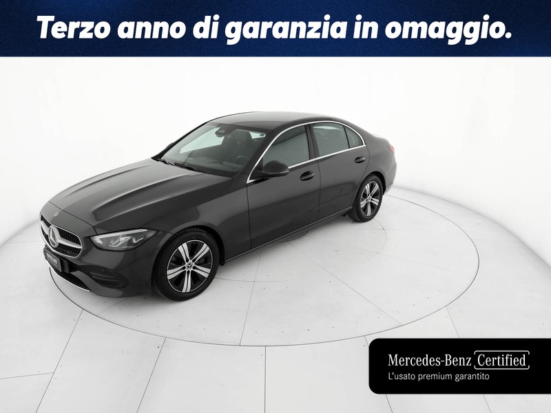 Mercedes Classe C Berlina 200 d mhev advanced auto ibrido grigio