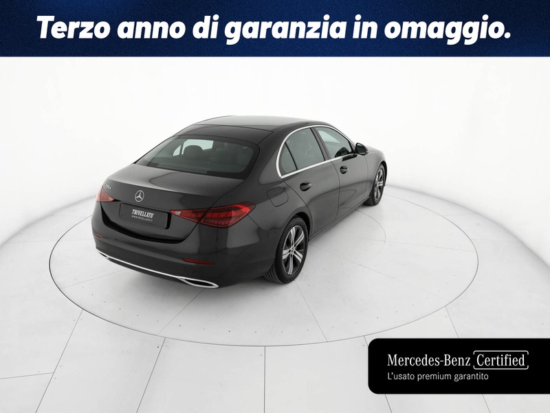 Mercedes Classe C Berlina 200 d mhev advanced auto ibrido grigio