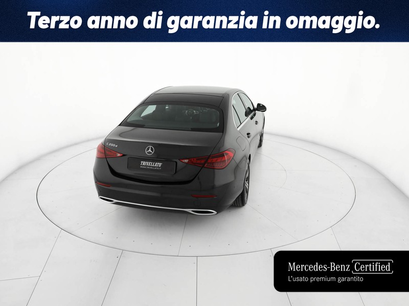 Mercedes Classe C Berlina 200 d mhev advanced auto ibrido grigio