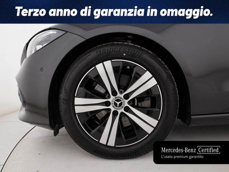 Mercedes Classe C Berlina 200 d mhev advanced auto ibrido grigio